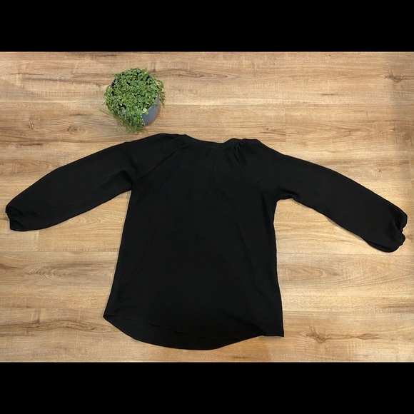 Lily Morgan long sleeve black top - Picture 4 of 4